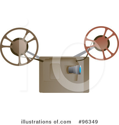 Royalty-Free (RF) Film Reel Clipart Illustration by Rasmussen Images - Stock Sample #96349