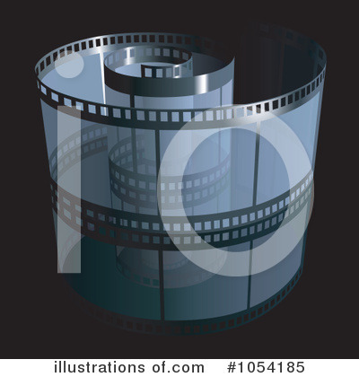 Royalty-Free (RF) Film Strip Clipart Illustration by dero - Stock Sample #1054185
