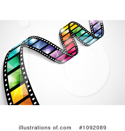 Royalty-Free (RF) Film Strip Clipart Illustration by TA Images - Stock Sample #1092089