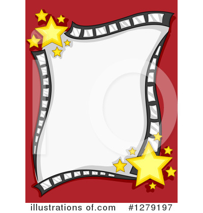 Royalty-Free (RF) Film Strip Clipart Illustration by BNP Design Studio - Stock Sample #1279197