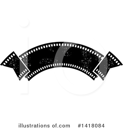 Royalty-Free (RF) Film Strip Clipart Illustration by Lal Perera - Stock Sample #1418084