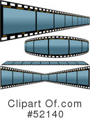Film Strip Clipart #52140 by dero