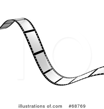 Royalty-Free (RF) Film Strip Clipart Illustration by ShazamImages - Stock Sample #68769