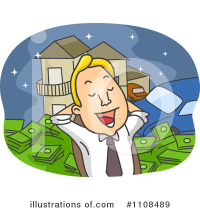 Daydreaming Clipart #1108489 by BNP Design Studio