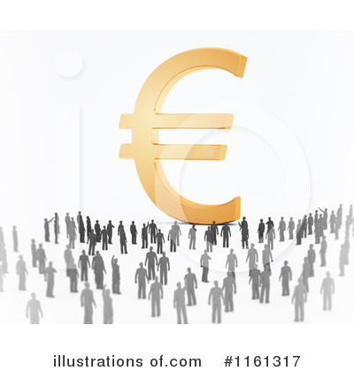 Euro Symbol Clipart #1161317 by Mopic