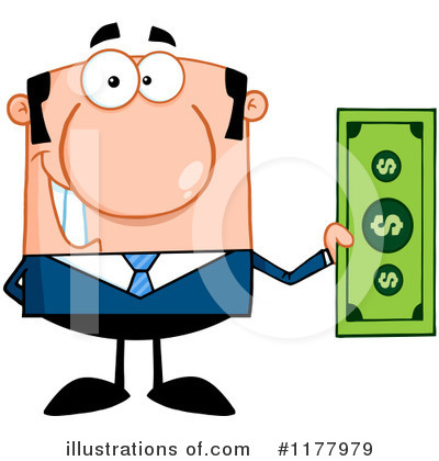 Businessman Clipart #1177979 by Hit Toon