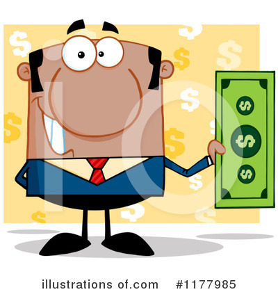 Royalty-Free (RF) Finance Clipart Illustration by Hit Toon - Stock Sample #1177985