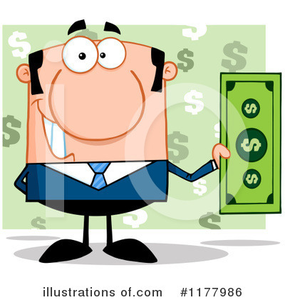 Royalty-Free (RF) Finance Clipart Illustration by Hit Toon - Stock Sample #1177986