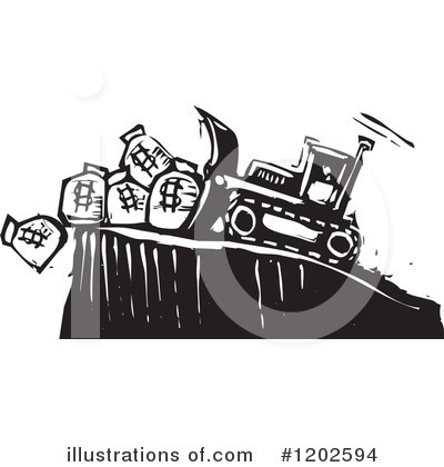 Bulldozer Clipart #1202594 by xunantunich