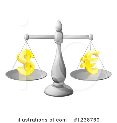 Euro Symbol Clipart #1238769 by AtStockIllustration