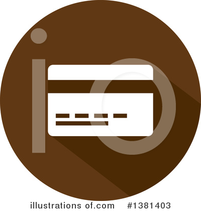Credit Card Clipart #1381403 by ColorMagic