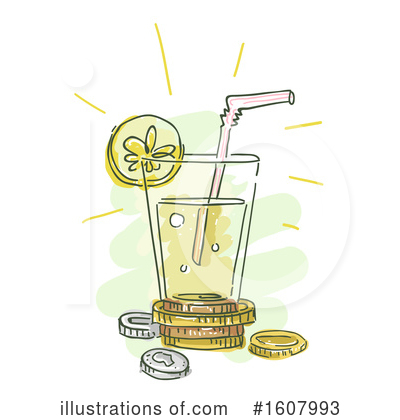 Lemonade Stand Clipart #1607993 by BNP Design Studio