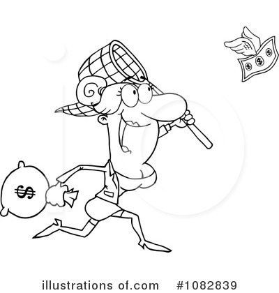 Royalty-Free (RF) Financial Clipart Illustration by Hit Toon - Stock Sample #1082839