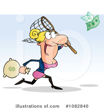 Royalty-Free (RF) Financial Clipart Illustration by Hit Toon - Stock Sample #1082840