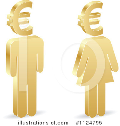 Euros Clipart #1124795 by Andrei Marincas