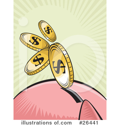 Royalty-Free (RF) Financial Clipart Illustration by David Rey - Stock Sample #26441