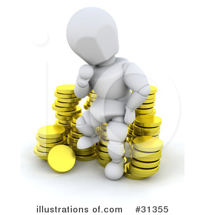 Royalty-Free (RF) Financial Clipart Illustration by KJ Pargeter - Stock Sample #31355