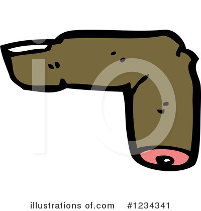 Royalty-Free (RF) Finger Clipart Illustration by lineartestpilot - Stock Sample #1234341