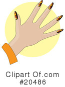 Fingernails Clipart #20486 by Maria Bell