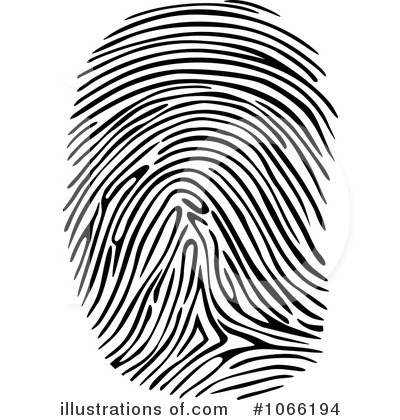 Royalty-Free (RF) Fingerprint Clipart Illustration by Vector Tradition SM - Stock Sample #1066194