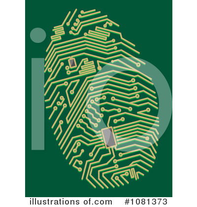 Motherboard Clipart #1081373 by Vector Tradition SM