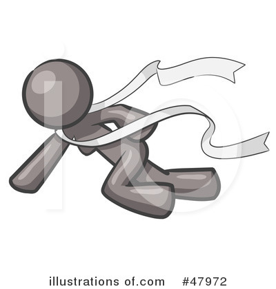 Gray Design Mascot Clipart #47972 by Leo Blanchette