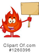 Fire Character Clipart #1260396 by Hit Toon