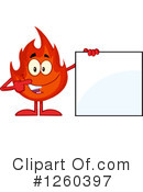 Fire Character Clipart #1260397 by Hit Toon