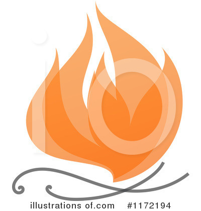 Royalty-Free (RF) Fire Clipart Illustration by elena - Stock Sample #1172194