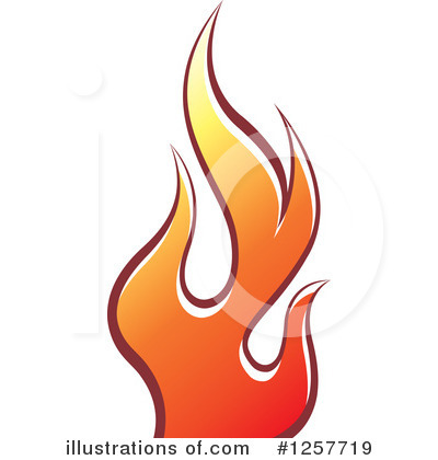 Royalty-Free (RF) Fire Clipart Illustration by Lal Perera - Stock Sample #1257719
