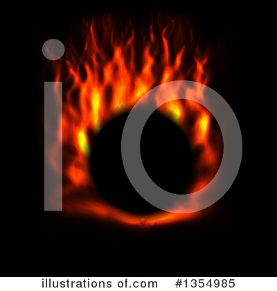 Flames Clipart #1354985 by vectorace