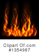 Fire Clipart #1354987 by vectorace