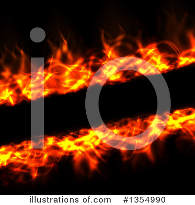 Flames Clipart #1354990 by vectorace