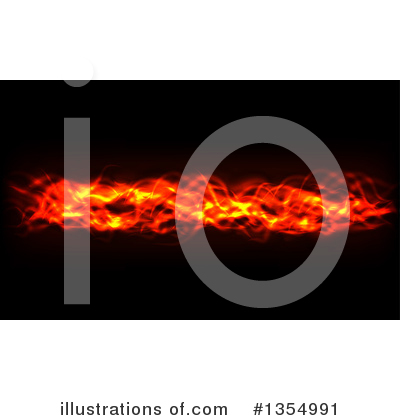 Flames Clipart #1354991 by vectorace
