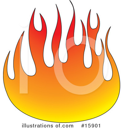 Royalty-Free (RF) Fire Clipart Illustration by Andy Nortnik - Stock Sample #15901