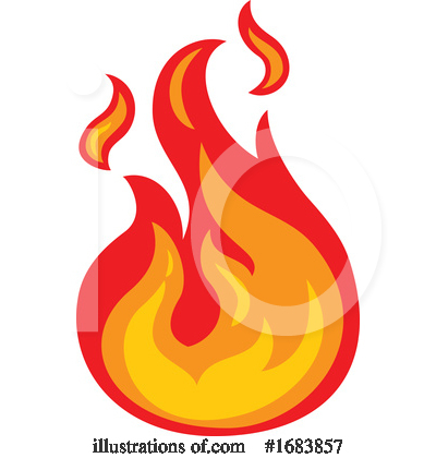 Royalty-Free (RF) Fire Clipart Illustration by AtStockIllustration - Stock Sample #1683857