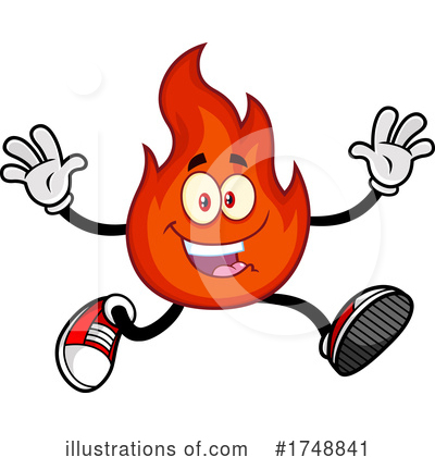 Royalty-Free (RF) Fire Clipart Illustration by Hit Toon - Stock Sample #1748841