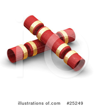 Christmas Crackers Clipart #25249 by KJ Pargeter