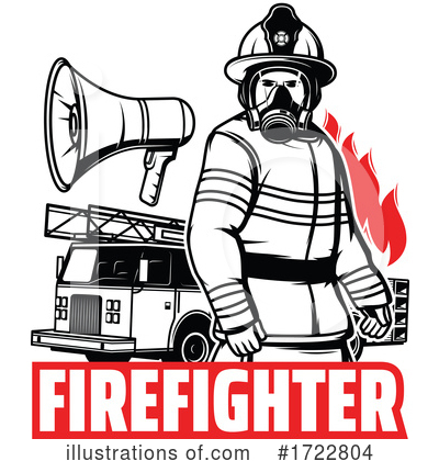 Fire Engine Clipart #1722804 by Vector Tradition SM