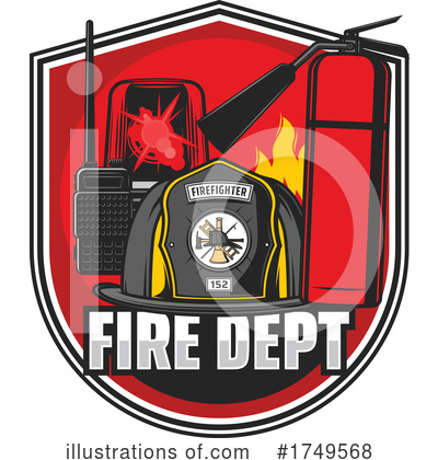 Royalty-Free (RF) Fire Department Clipart Illustration by Vector Tradition SM - Stock Sample #1749568