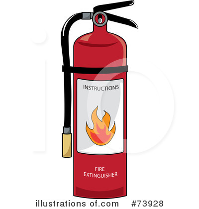 Fire Extinguisher Clipart #73928 by Pams Clipart