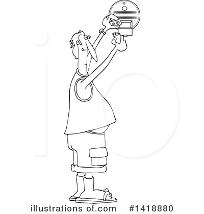 Royalty-Free (RF) Fire Safety Clipart Illustration by djart - Stock Sample #1418880