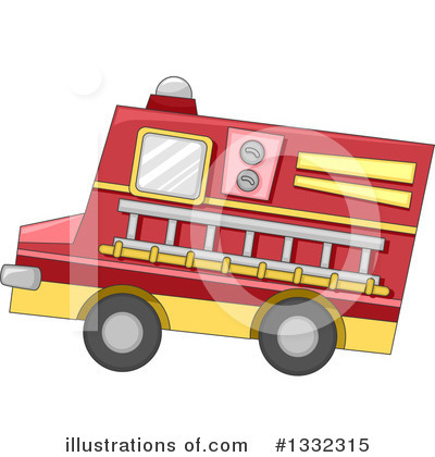 Firefighter Clipart #1332315 by BNP Design Studio