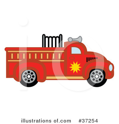 Fire Truck Clipart #37254 by Andy Nortnik