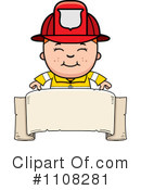 Firefighter Clipart #1108281 by Cory Thoman