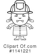 Firefighter Clipart #1141221 by Cory Thoman
