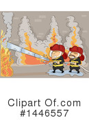 Firefighter Clipart #1446557 by BNP Design Studio