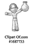 Firefighter Clipart #1687733 by Leo Blanchette