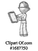 Firefighter Clipart #1687750 by Leo Blanchette