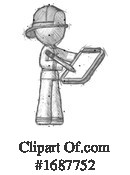 Firefighter Clipart #1687752 by Leo Blanchette